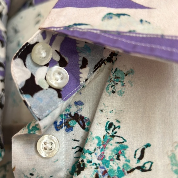 ETRO shirt, -00% cotton, size S (40) - Picture 4 of 10